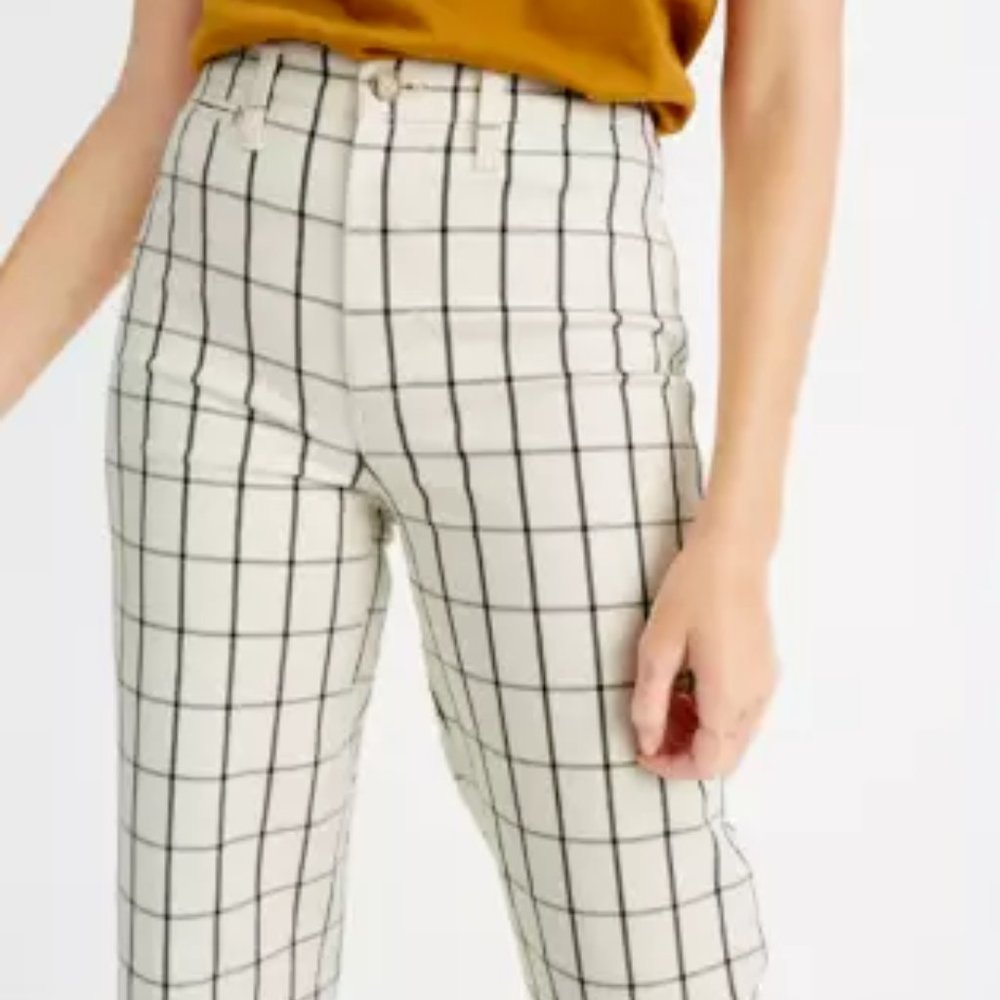 Madewell Slim Emmet Pant in Windowpane